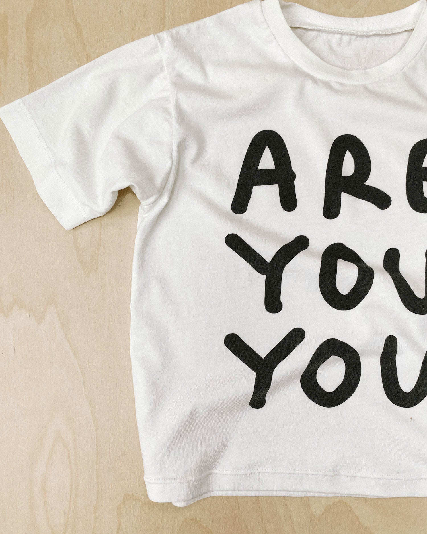 Are You You Tee 3–4Y