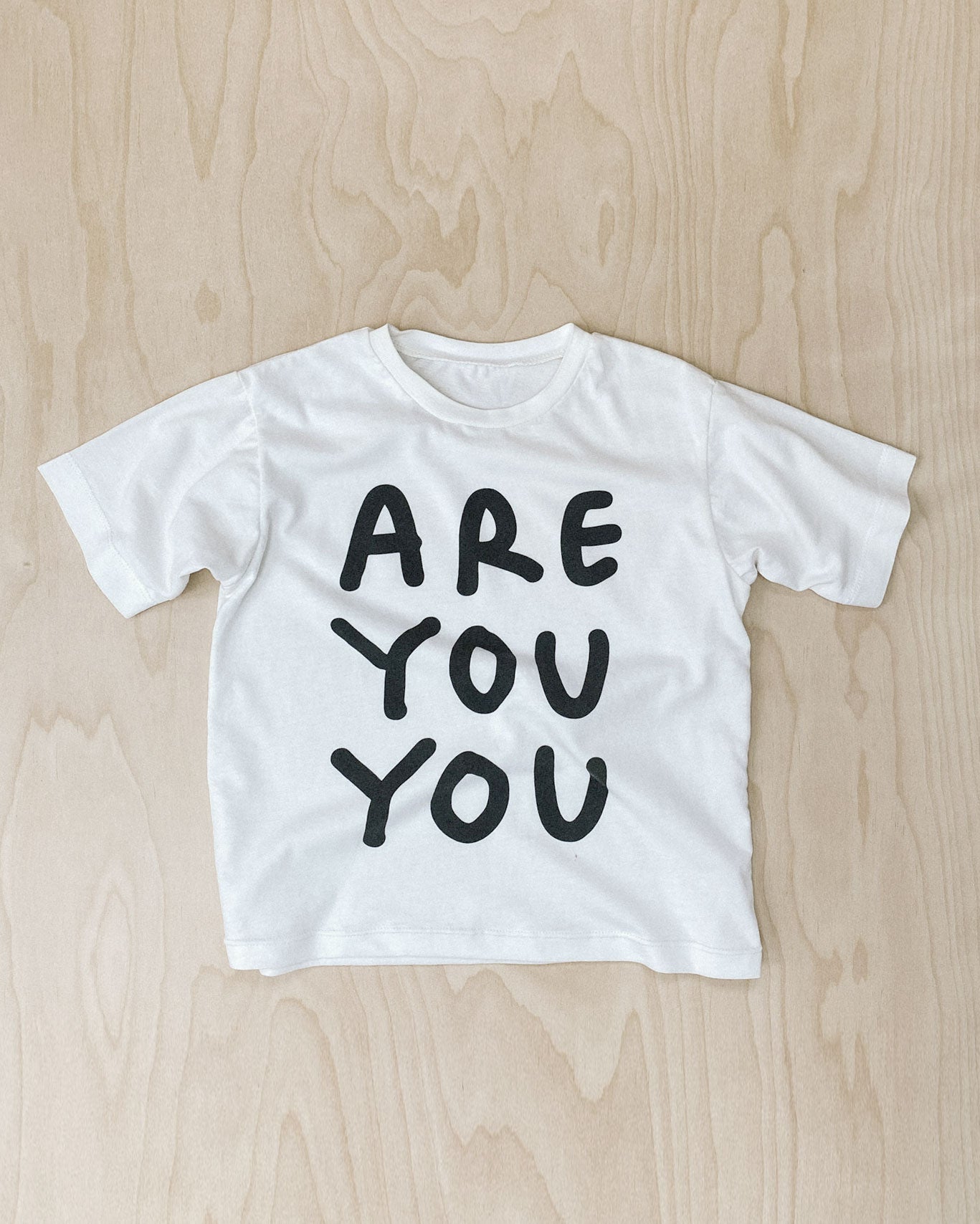 Are You You Tee 3–4Y