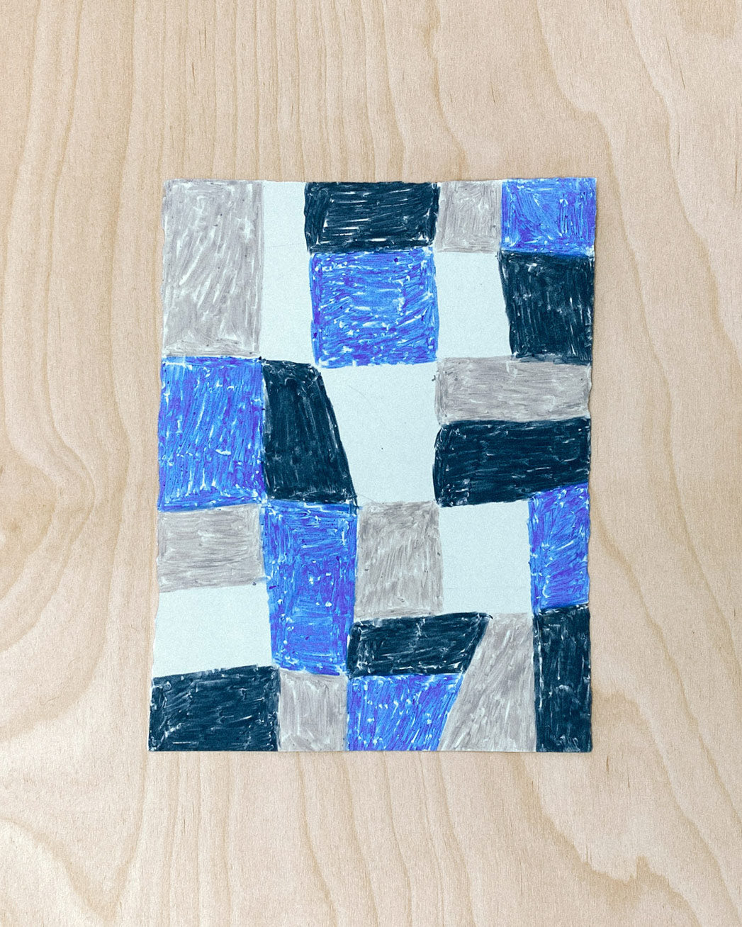 Tiled Monoprint #2