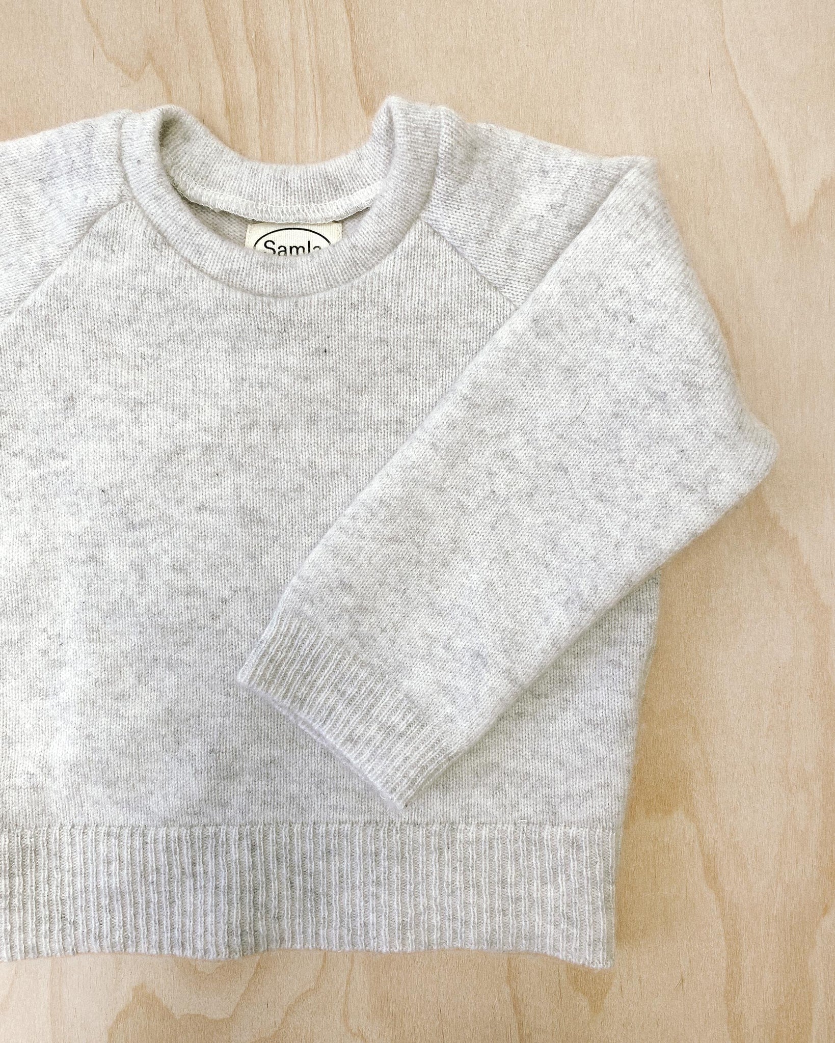 Grey Cashmere Sweater 12–18M