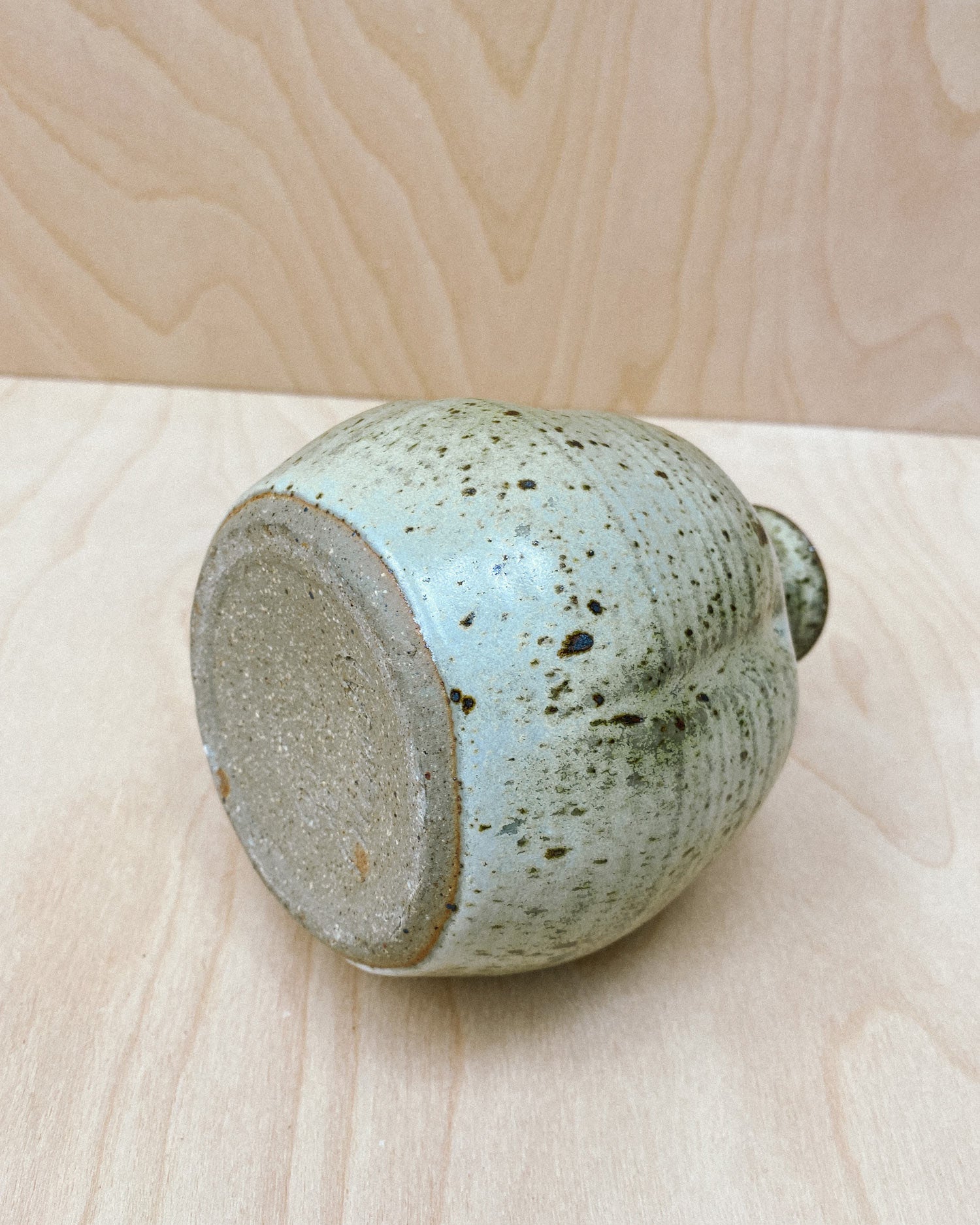 Grey Speckled Vase