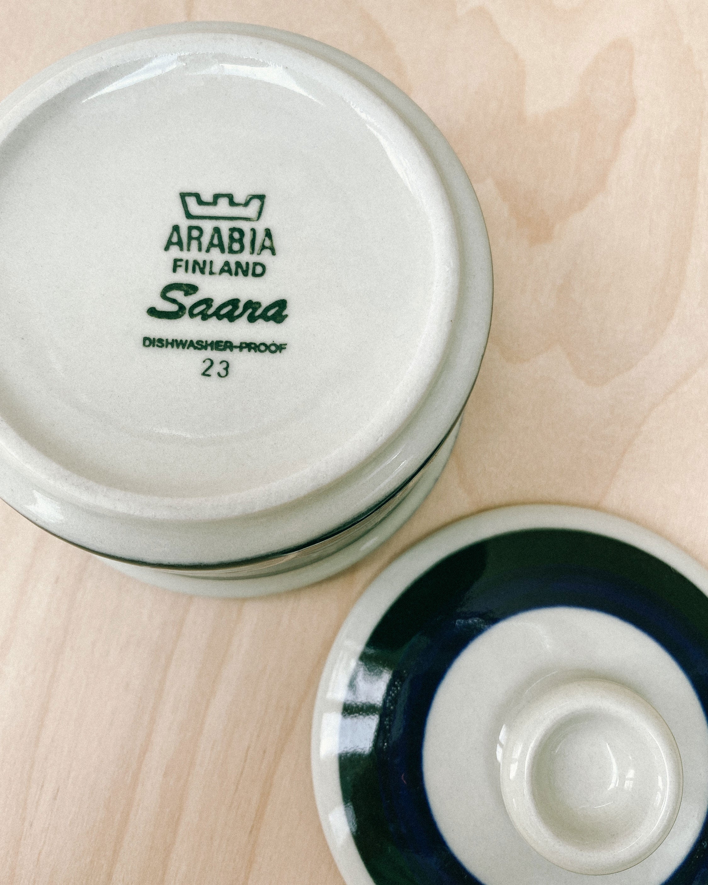 Sugar Bowl Blue Flowers Samla